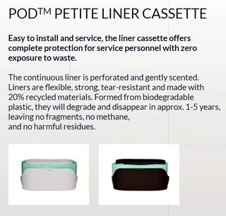 POD PETITE - SANITARY REFILL CASSETTE - 32 BAGS - EACH