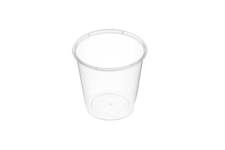 GENFAC G 850ML ROUND CONTAINER - 50 - SLV