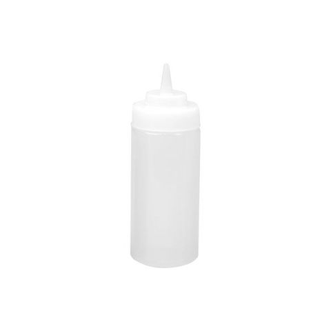 WIDE NECK CLEAR SQUEEZE BOTTLE - 480ML- 45286 - EACH