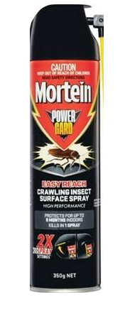 MORTEIN POWER GARD EASY REACH SURFACE SPRAY 350G - AEROSOL - EACH