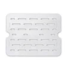 GASTRONORN POLYCARBONATE DRAIN INSERT 1/6 SIZE CLEAR EA - 852610