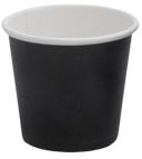 PINNACLE SINGLE WALL COFFEE CUP - BLACK - 4oz - 1000-CTN