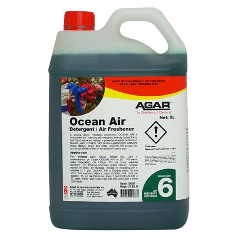 AGAR OCEAN AIR DEODORISER / AIR FRESHENER - 5L