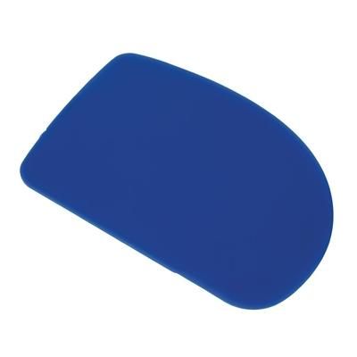 VOGUE PLAIN PLASTIC SCRAPER 115X75MM ( E401 ) - BLUE - EACH