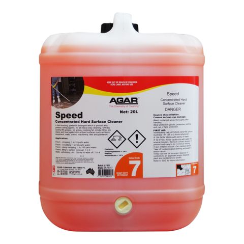 AGAR SPEED HD SOLVENT CLEANER & DEGREASER 20L
