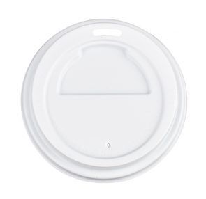 PINNACLE LID - WHITE 04oz TRAVEL COFFEE CUP LID - 1000-CTN