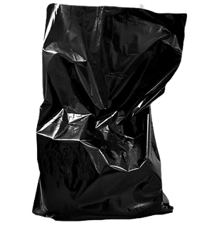 LADY SANITARY BIN LINER 45UM - BLACK -CTN -500