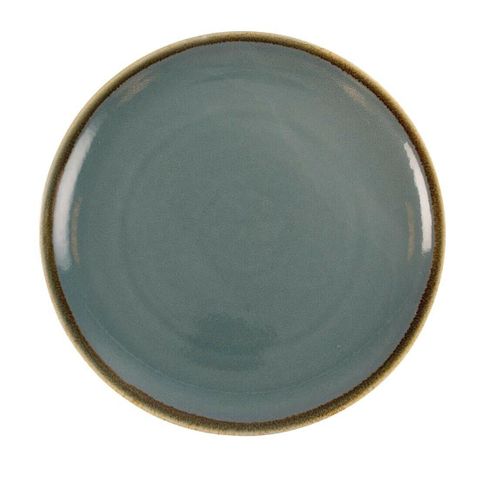 OLYMPIA KILN ROUND PLATE 280MM - OCEAN - GP465 - 4 - CTN