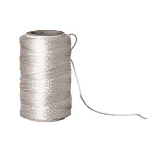 POLYESTER BUTCHERS TWINE 3PLY 400M WHITE - ROLL