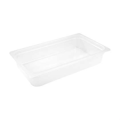 GASTRONORM POLYCARB FOOD PAN CLEAR 1/3 SIZE 200MM DEEP - 852308 - EACH