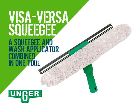 UNGER VISA VERSA 35CM COMPLETE 2 IN 1 - SQUEEGEE & WASHER - EACH