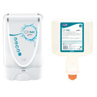 DEB OXYBAC TOUCH FREE FOAM DISPENSER