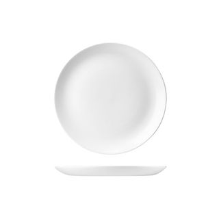 ROUND PLATE - COUPE 288mm - WHITE CHURCHILL EVOLVE -12 - CTN - 9933129