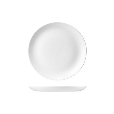 ROUND PLATE - COUPE 288mm - WHITE CHURCHILL EVOLVE -12 - CTN - 9933129