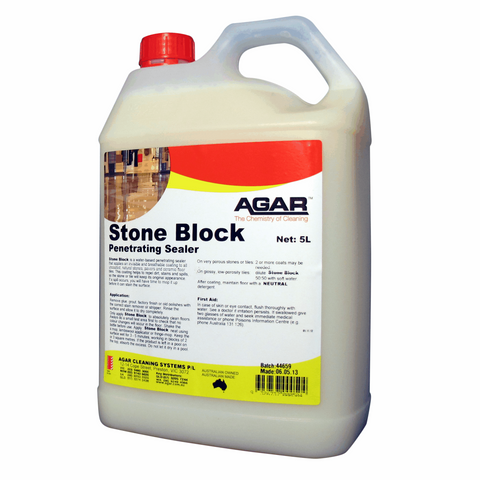 AGAR STONE BLOCK PENETRATING SEALER - 5L