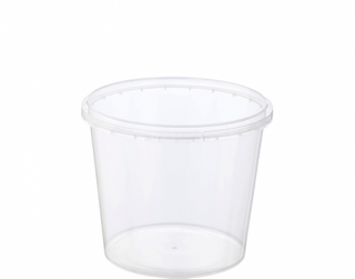 CASTAWAY LOCKSAFE - TAMPER EVIDENT CONTAINER - ROUND - 750ML - 500 - CARTON