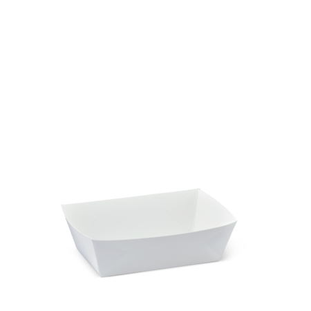 DETPAK EXTRA SMALL FOOD TRAY # 1 - 90X55X35mm - 250 - SLV