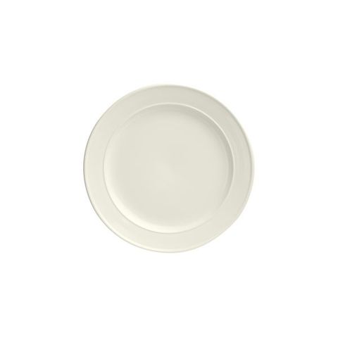 DURACERAM IVORY ASTRA ROUND PLATE - DOUBLE RIDGE 203MM - 24 - CTN - CC900843