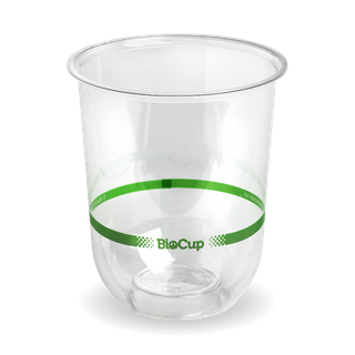 BIOPAK 250ml Tumbler Clear Cup - 1000 - CTN ( Q-250 )