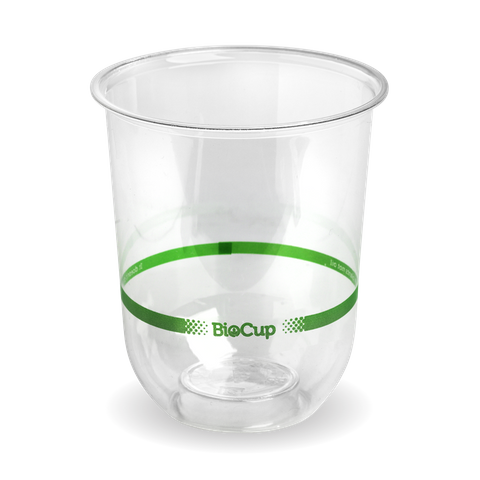 BIOPAK 250ml Tumbler Clear Cup - 1000 - CTN ( Q-250 )