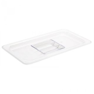 VOGUE CLEAR POLYCARBONATE 1/3 SIZE GASTRONORM LID - U246 - EACH