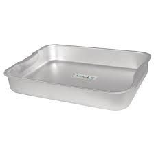 VOGUE ALUMINIUM ROASTING DISH 420mm W x 305mm D x 70mm H - EACH