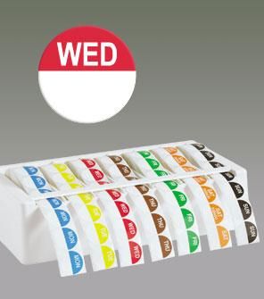 DAYDOTS KIT 24MM ROUND PERMANENT INC DISPENSER ( 81800 ) - KIT