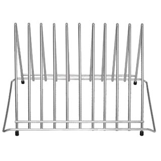 HYGIPLAS HEAVY DUTY CHOPPING / CUTTING BOARD RACK - 10 SLOTS ( DP037 ) - EACH