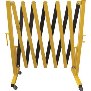 PRO CHOICE SAFETY GEAR EXPANDABLE BARRIER - YELLOW & BLACK