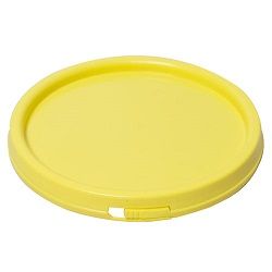 LID TO SUIT 2.2L ROUND CONTAINER - YELLOW - EACH