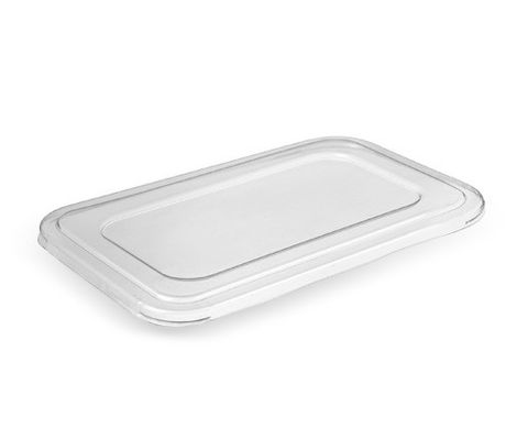 GREENMARK PET LID TO SUIT 4 COMPARTMENT TRAY - 246.6x163x17.6MM ( TR4LPET ) - 300 - CTN
