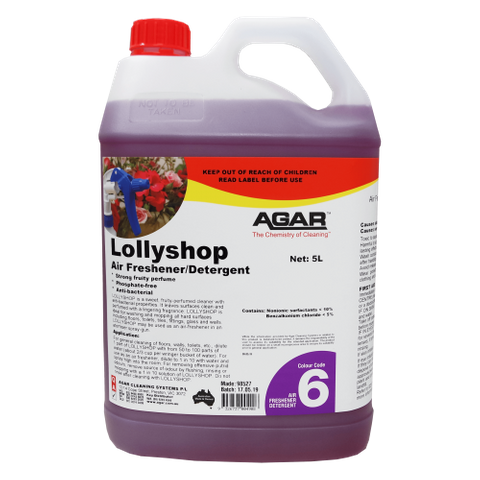 AGAR LOLLYSHOP AIR FRESHENER / DETERGENT - 5L