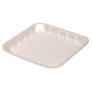 ALTO FST FOAM TRAY 8 X 7 WHITE ( 125 X 8 SLVS ) - 1000 - CTN