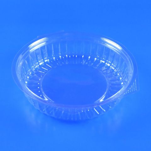 20OZ CLEAR SHOW BOWL WITH HINGED FLAT LID -150 - CTN