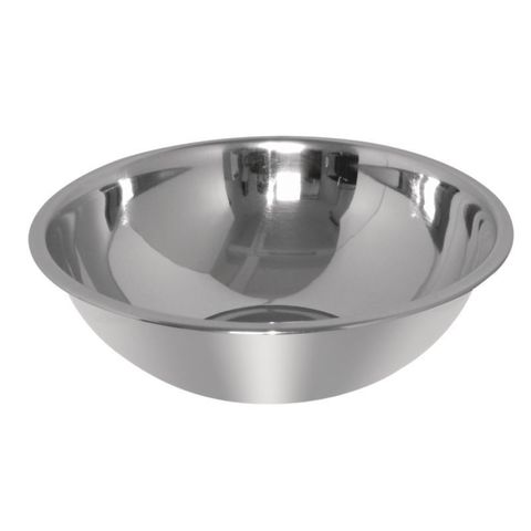 VOGUE MIXING BOWL STAINLESS STEEL 4.8L & 343MM DIA - GC138 - EACH