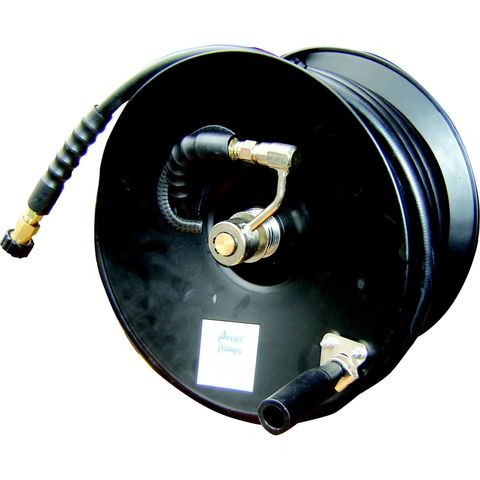 AUSSIE PUMPS HOSE REEL - REEL MATE 3500psi - 15M HOSE ( R2 5/16" ) - AD30001 - EACH ( SPECIAL ORDER FREIGHT APPLIES )