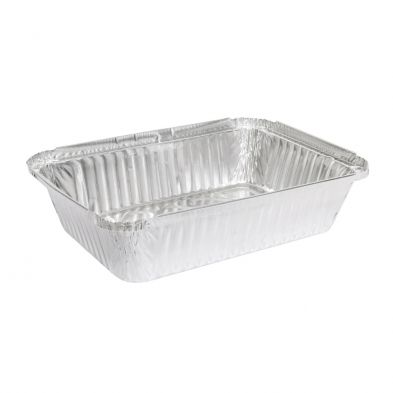 MARINUCCI FOIL 1060ML RECTANGULAR TRAY, 202X136X45, ( 18-MRE511 ) ( 7421 / 442 ) - 125 - SLV