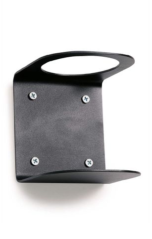 METAL BRACKET SUIT 500ML BOTTLE - BLACK POWDER COATED - EACH