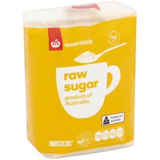 WOOLWORTHS RAW SUGAR 1KG