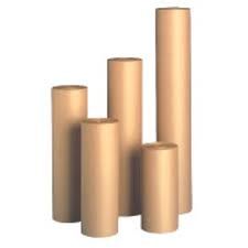 BROWN KRAFT COUNTER ROLL 450mm WIDE x 400mtr L x 25mm CORE - 50GSM - ROLL