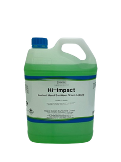 HI - IMPACT LIQUID INSTANT HAND SANITISER WITH ALOE & VITAMIN E - 5L