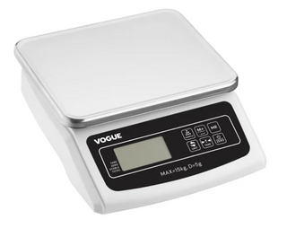 VOGUE PLATFORM DIGITAL SCALE 15KG - RECHARGEABLE BATTERY - HZ323 - EACH