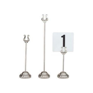 TABLE NUMBER STAND 200MM H - HARP CLIP DELUXE - 70281 - EACH