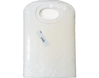 PRIME SOURCE PROTECTIVE BIB WITH TIES - WHITE - 330mm x 500mm - 500 - CTN