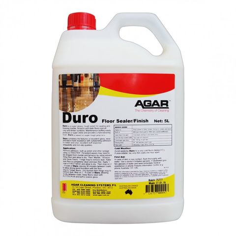 AGAR DURO FLOOR SEALER - 5L