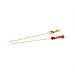 TRENTON 120MM COLOURED ENDS SKEWER / COCKTAIL PICK - 47960 - 100 - PKT