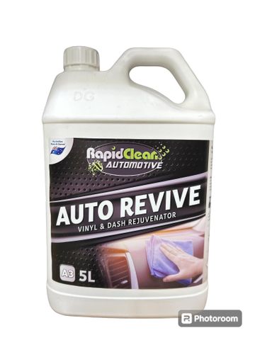 RAPID CLEAN AUTO REVIVE VINYL & DASH REJUVENATOR ( A3 ) - 5L