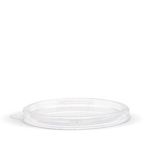 BIOPAK 60ml sugarcane sauce cup PLA Clear Lid - clear - 1000 - CTN ( B-SCL-60-PLA )