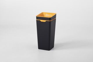 METHOD BIN - 60L OPEN LID - AMBER MIXED RECYCLING ( KB060-AMB-MIX ) - EACH