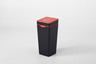 METHOD BIN - 60L CLOSED LID - RED LANDFILL ( KB060CL-RED-LAN ) - EACH